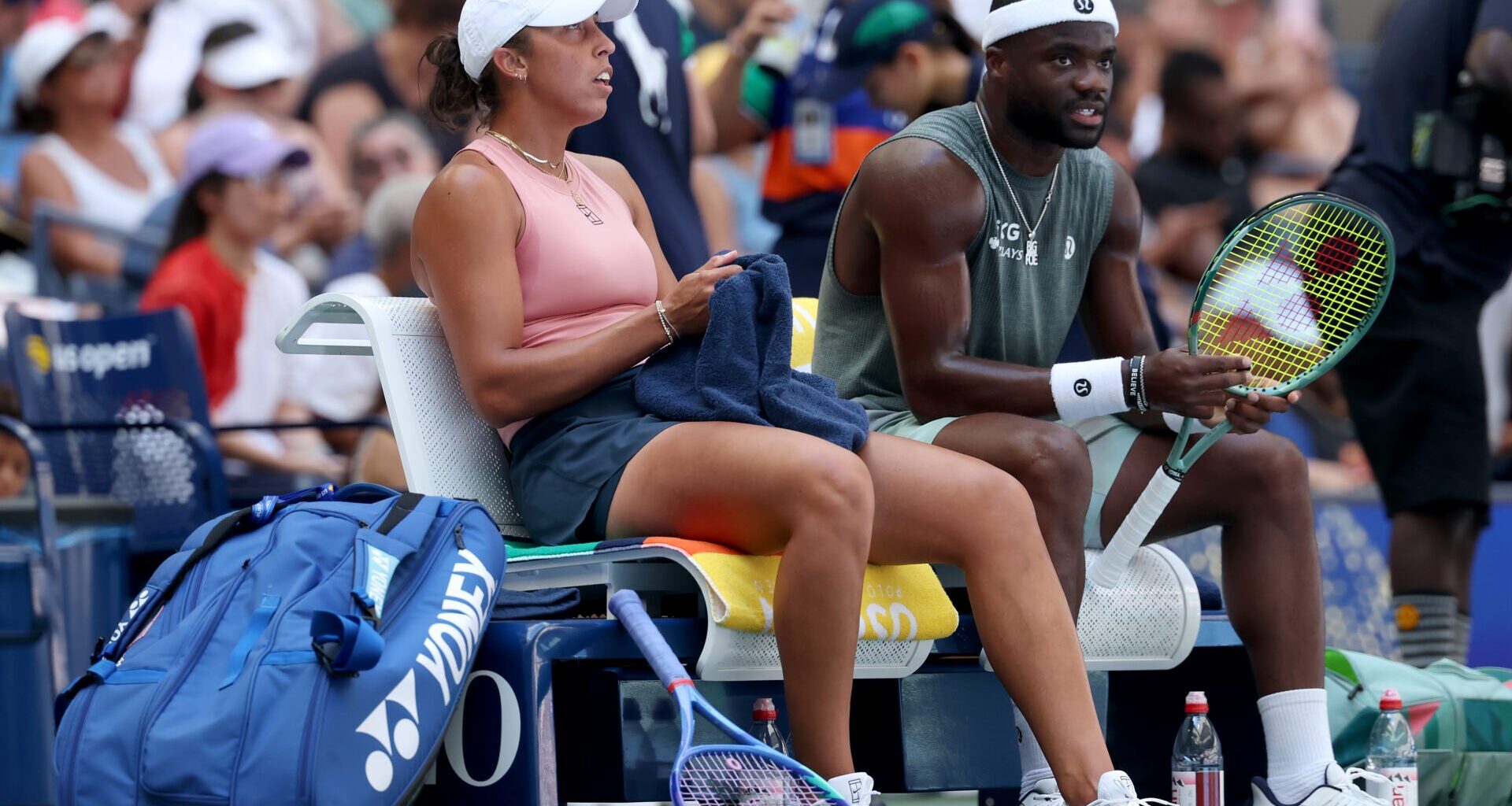 Madison Keys says what her relationship with Frances Tiafoe is like after playing doubles with him at the US Open