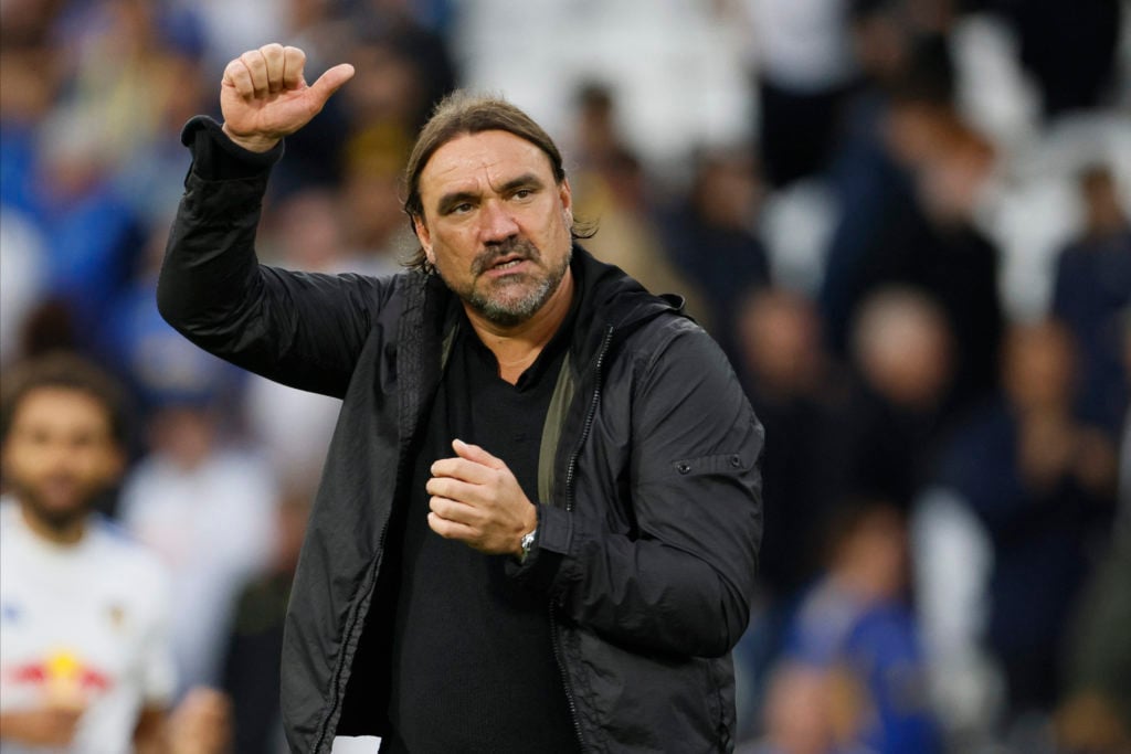 Daniel Farke during Leeds United v Newcastle United.