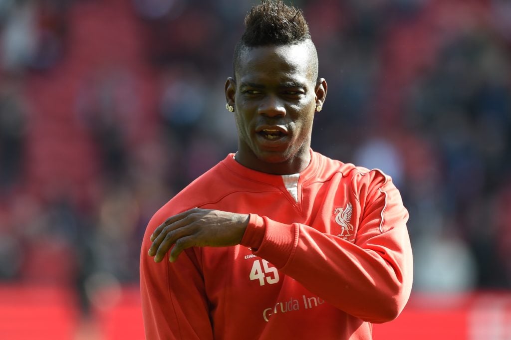 Mario Balotelli in action for Liverpool