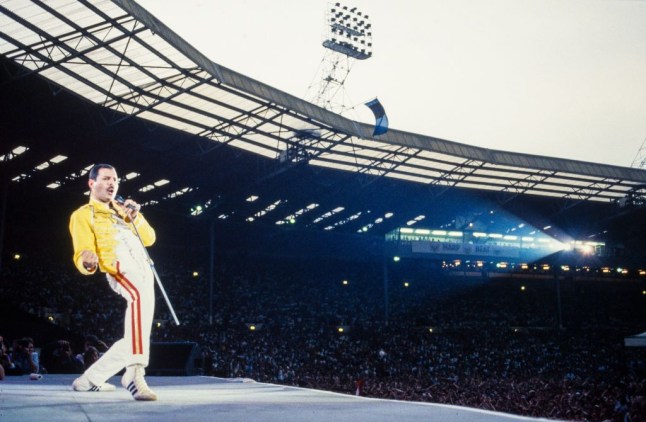 Queen concert At Wembley Stadium