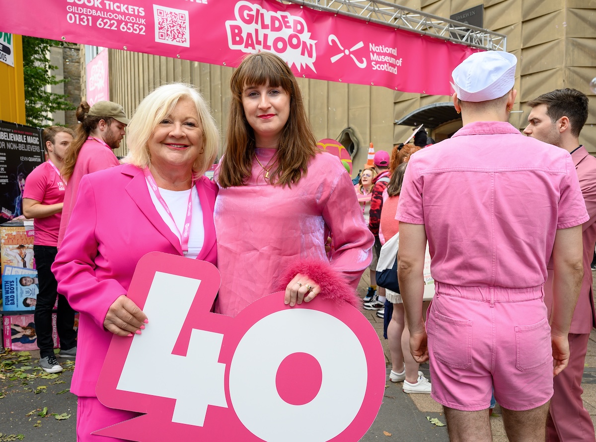 It's Pink Wednesday at Gilded Balloon