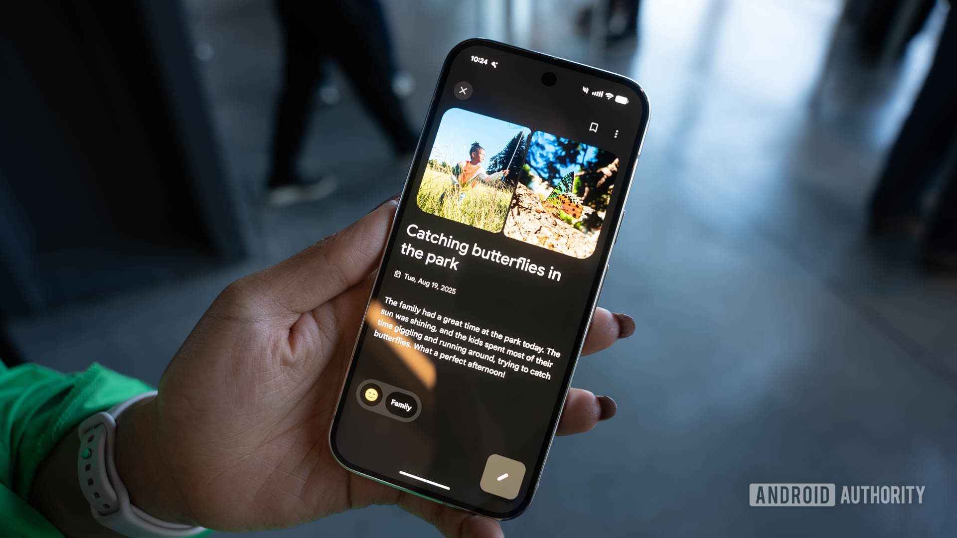Google Pixel Journal app information