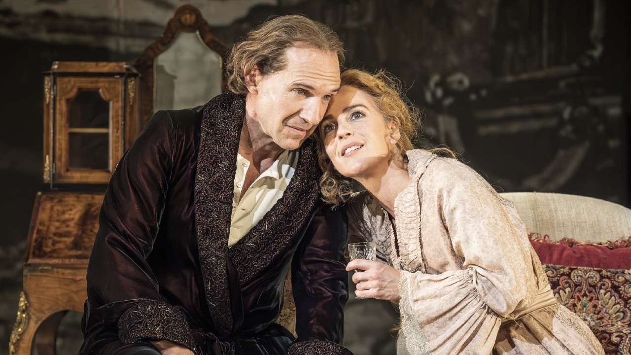 Grace Pervades at Theatre Royal Bath. Ralph Fiennes & Miranda Raison. Photo by Marc Brenner