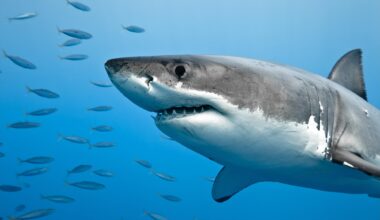 Great White Shark Fish Underwater