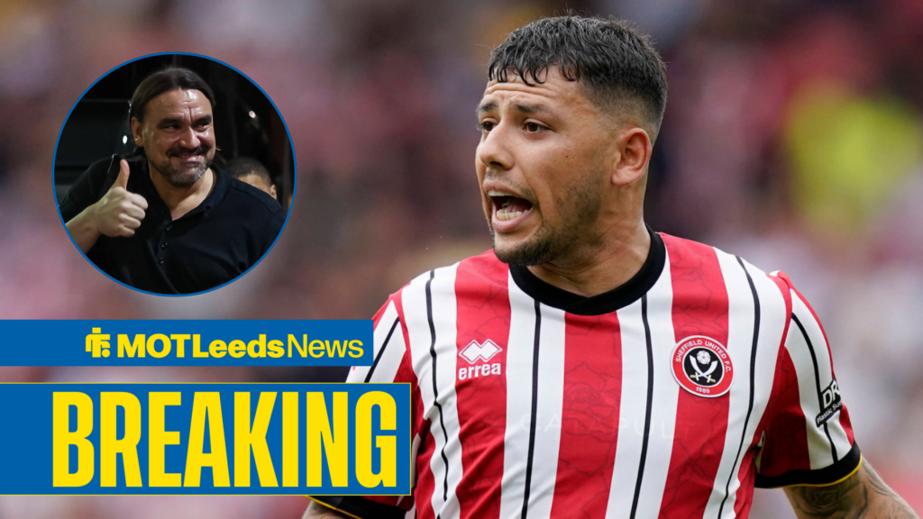Leeds deal for Gus Hamer 'just about done' as final details worked out with Sheffield United