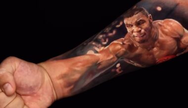 ‘Iron’ detail! Is this Mike Tyson ink the best combat sports tattoo of all time?