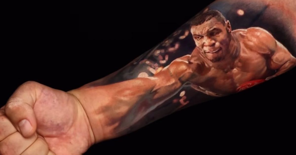 ‘Iron’ detail! Is this Mike Tyson ink the best combat sports tattoo of all time?
