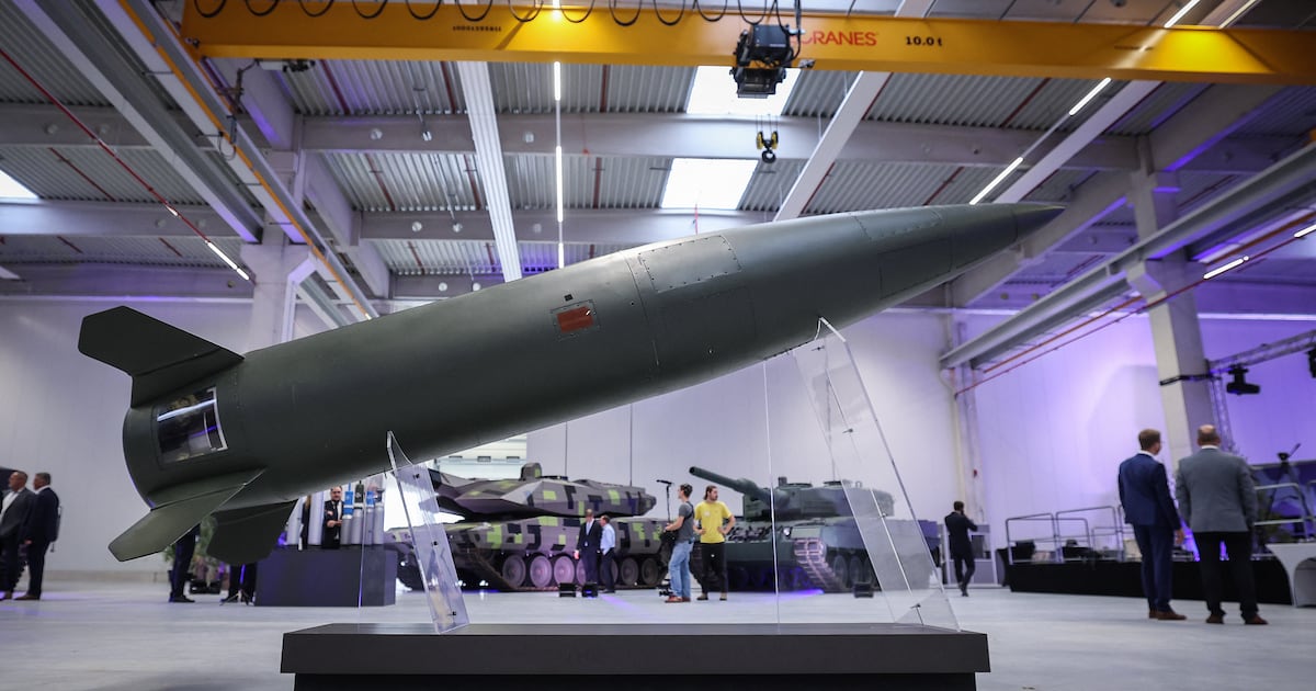 With dry ice and a laser show, Germany’s new war machine gets star-studded launch – The Irish Times