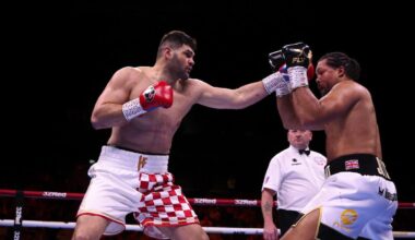 Image: Adeleye's Knockout Threat: Trainer Abel Sanchez Details His Concerns for Filip Hrgovic