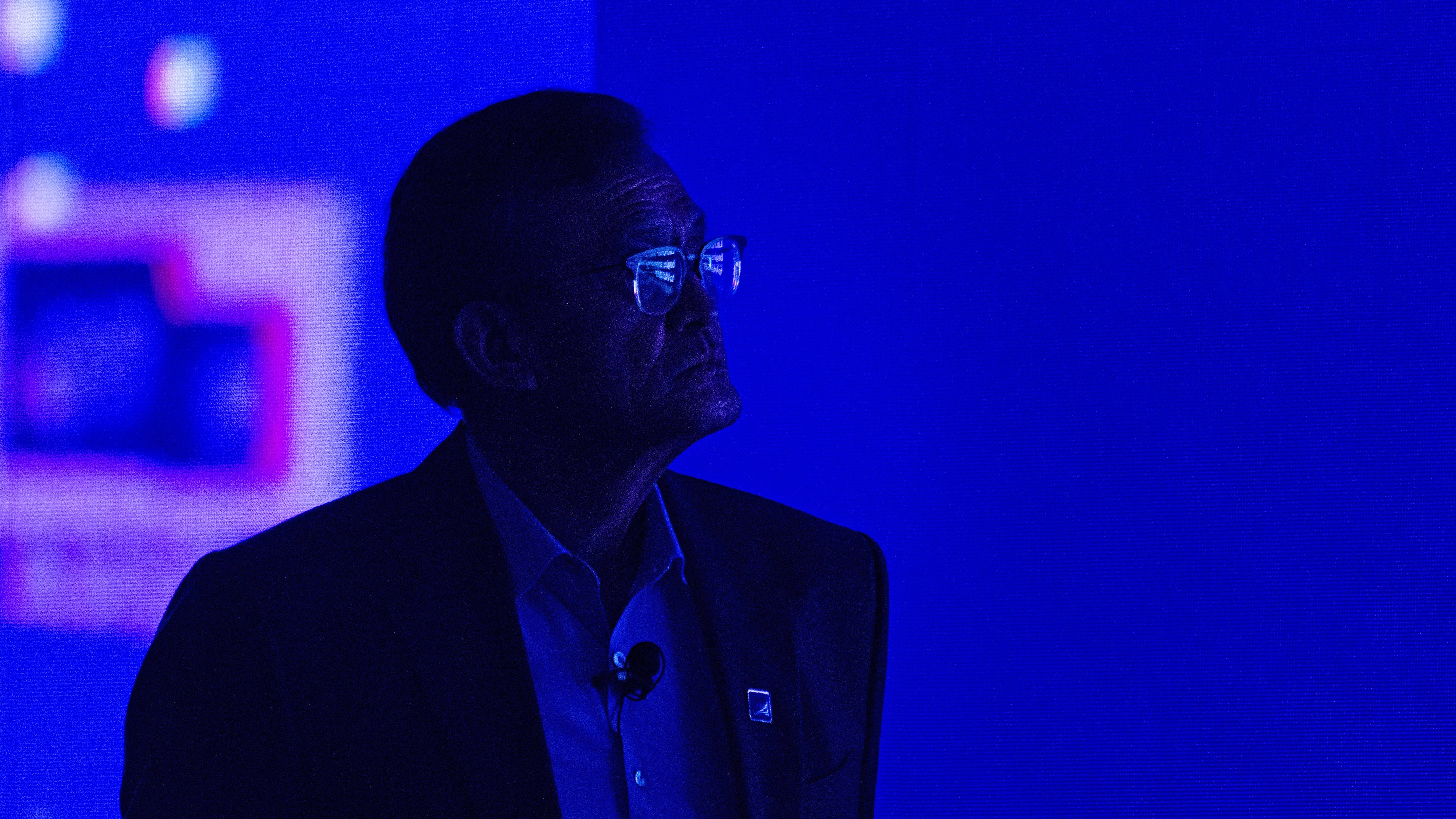 Lip-Bu Tan, chief executive officer of Intel Corp., during a news conference on the sidelines of the Computex conference in Taipei, Taiwan, on Monday, May 19, 2025.
