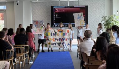 The Hunslet Club young designers shine at Burberry HQ