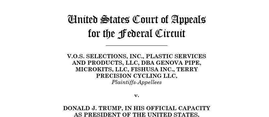 Ruling of the United States Court of Appeals for the Federal Circuit on the President's Authority Under IEEPA to Impose Tariffs