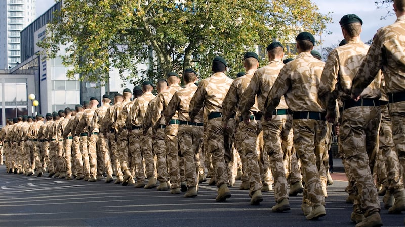 More than 900 British military houses are still in use in the north