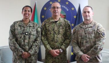 EUMAM MOZ receives visit of US delegation