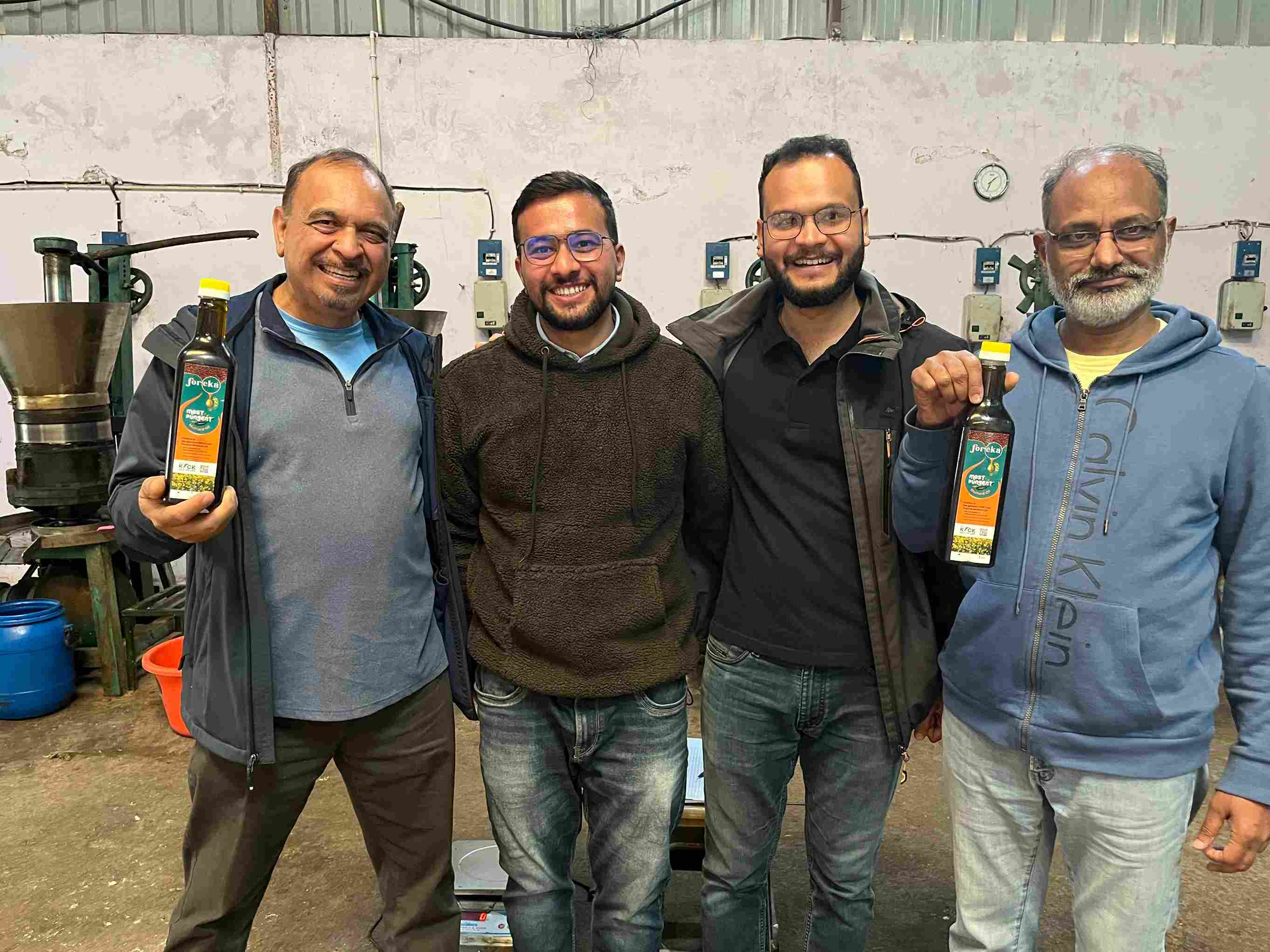 Satyam Bhandari, Rohit Negi, and Mohit Rana launched Foreka to help farmers in Rajasthan earn their livelihood.