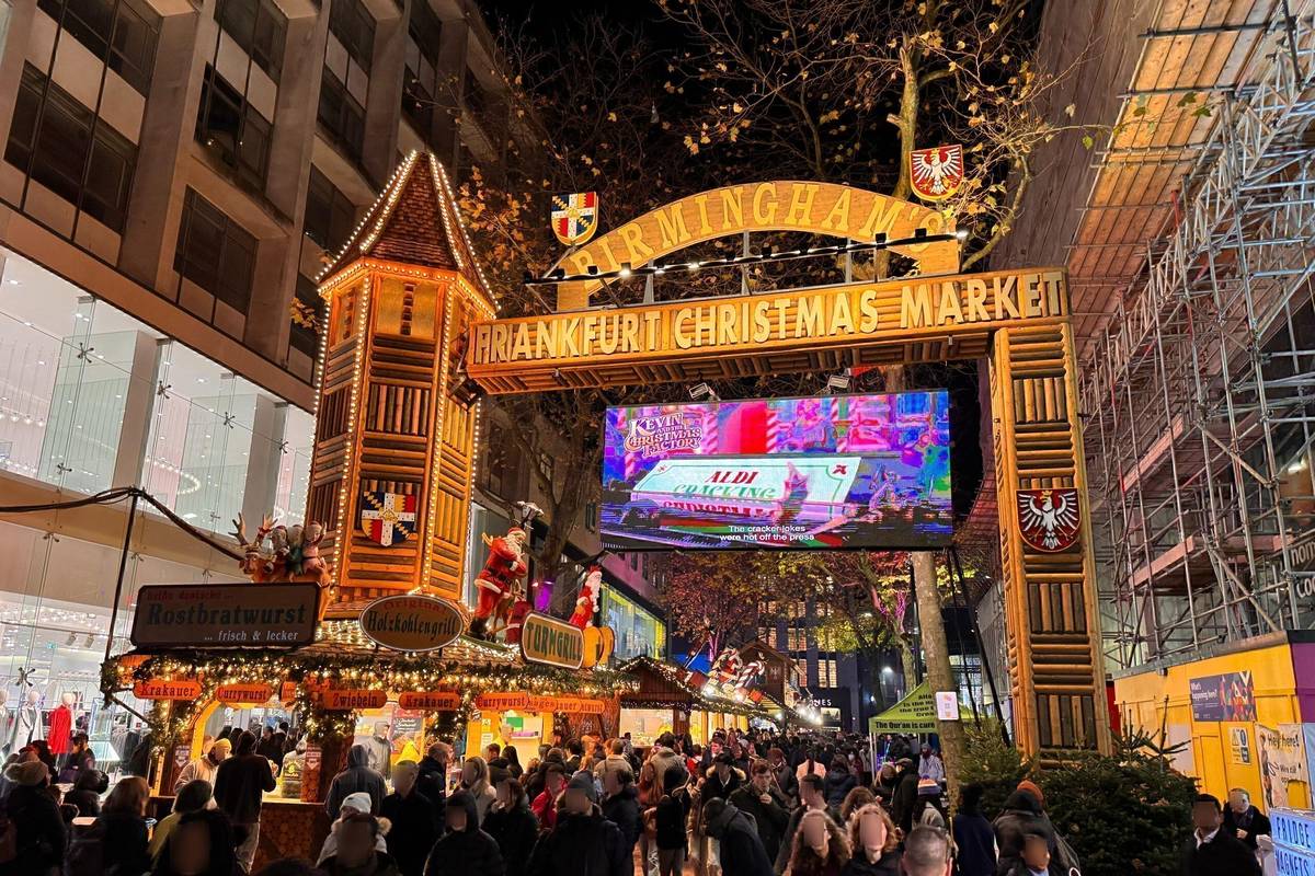Birmingham's Frankfurt Christmas Market Is Set To Return