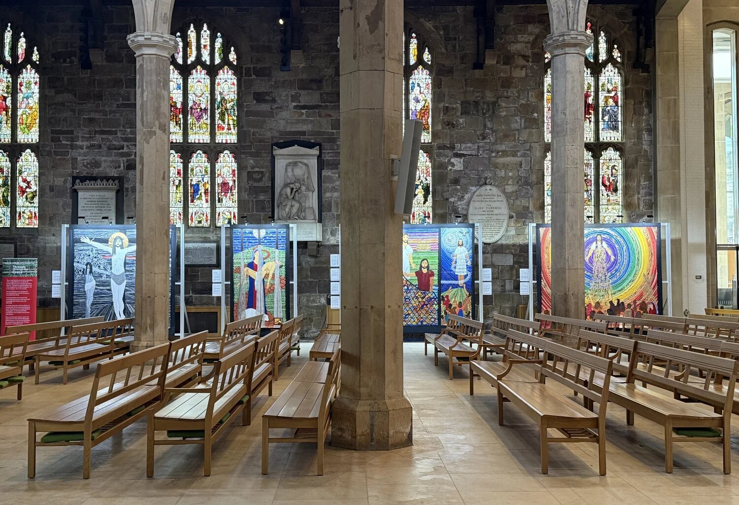 Threads Through the Cross Draws Visitors from Across the UK — Sheffield Cathedral