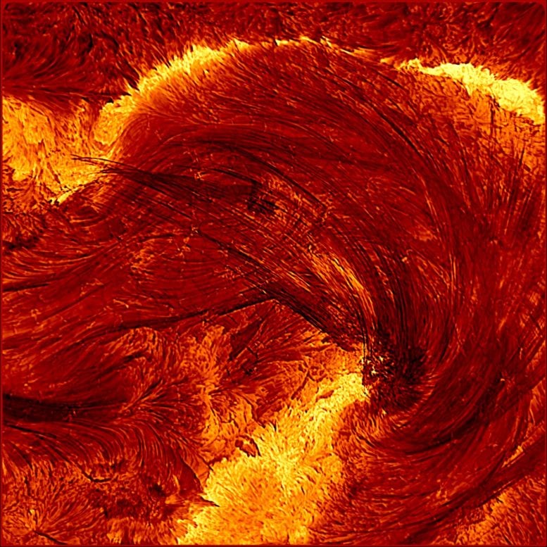 Inouye X-Class Solar Flare Coronal Loops