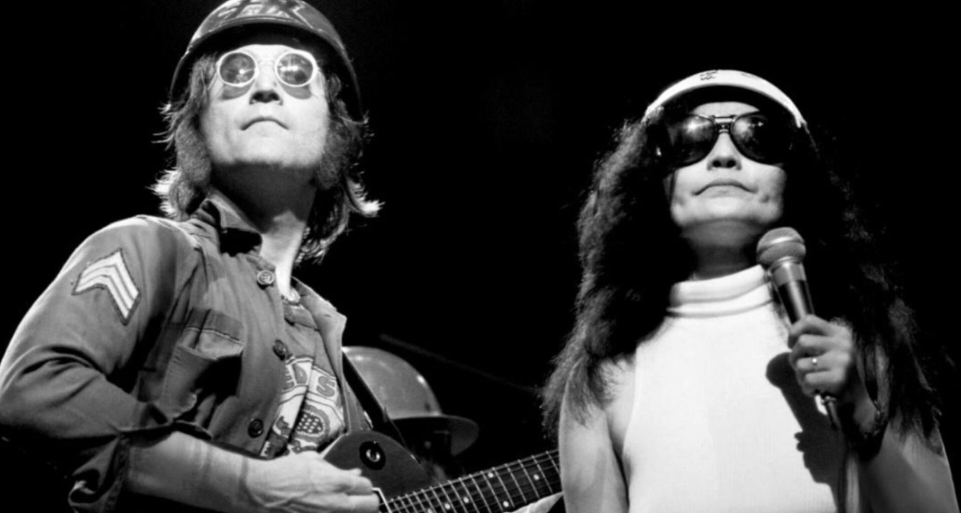 An unreleased, newly restored video of John Lennon and Yoko Ono's 'Instant Karma! (We All Shine On)' has been released