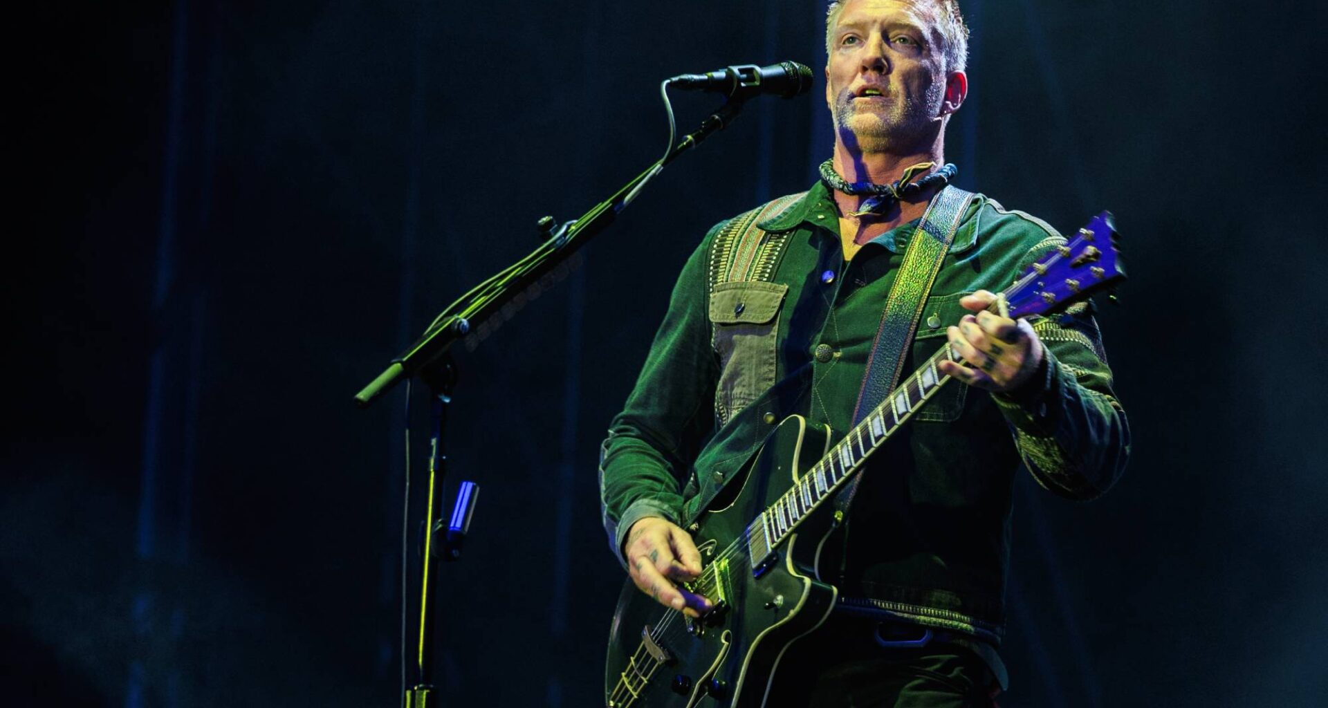 Queen Of The Stone Age's Josh Homme visits "Arctic Monkeys landmarks" while in Sheffield