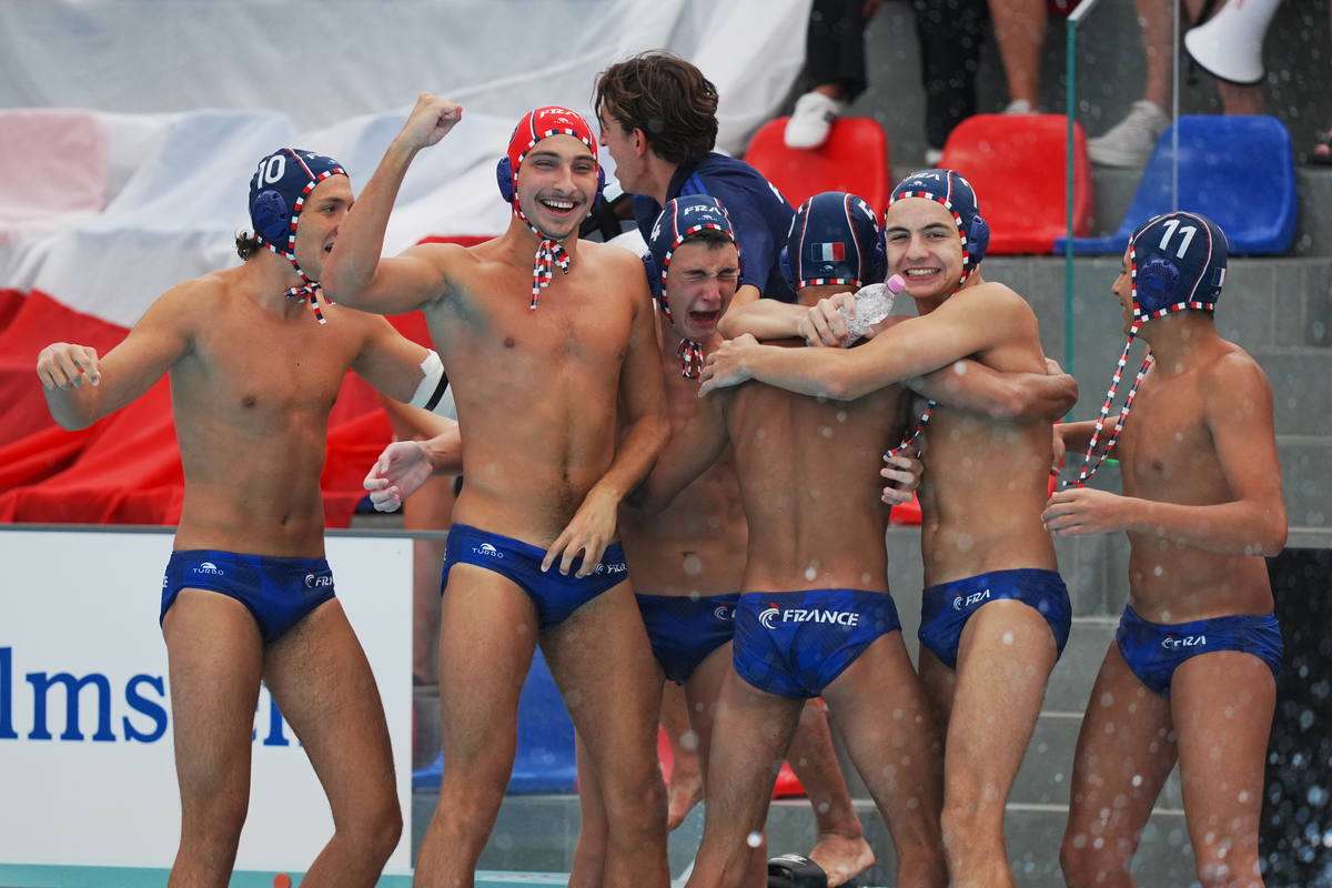 Favourites deliver as France shed tears of joy at Men’s U18 European Water Polo Championships