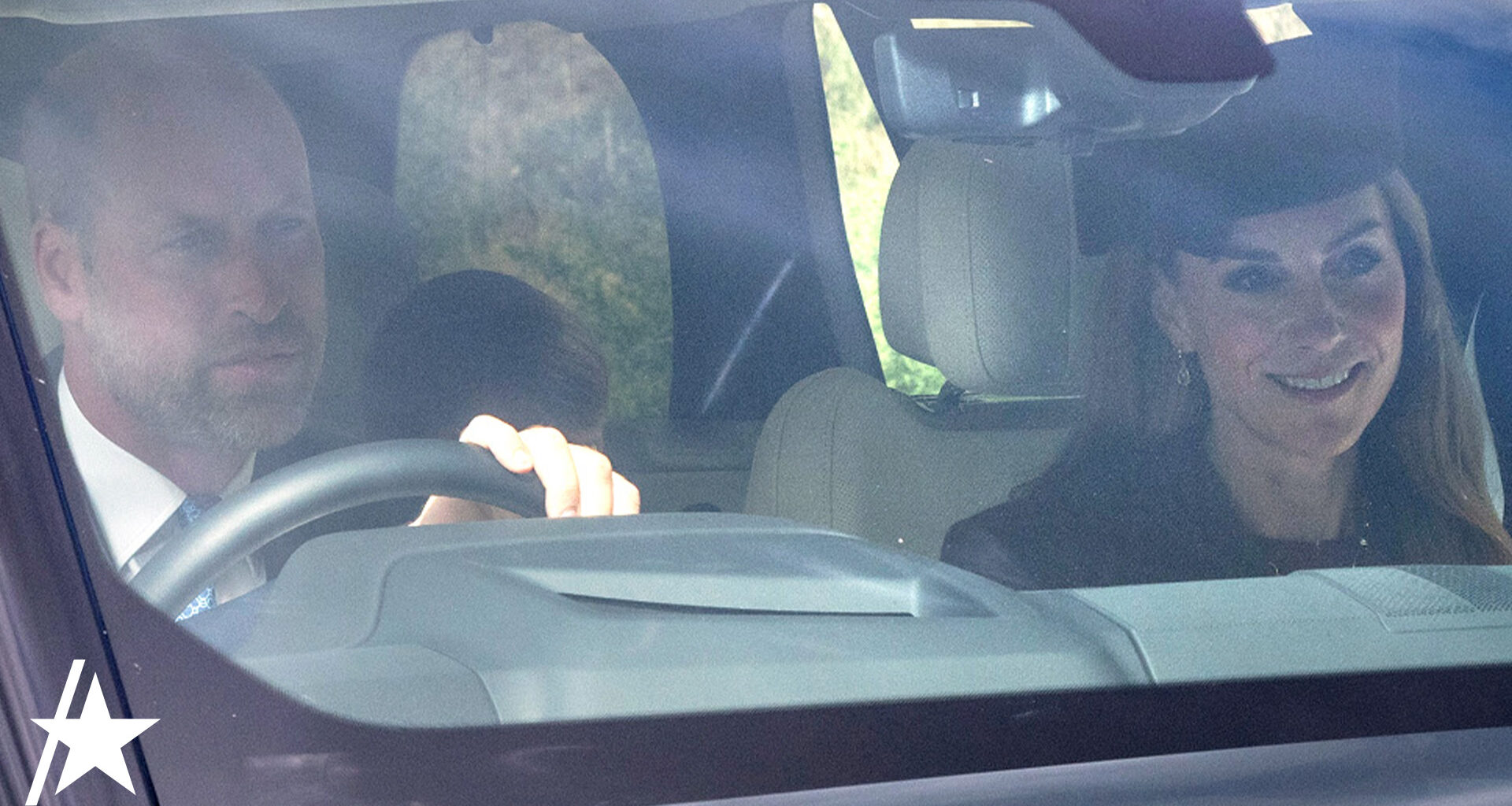 Kate Middleton, Prince William, & Their Three Children Head To Church In Royal Family Outing