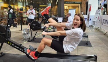 Accountants reaching new heights on treadmills for charity