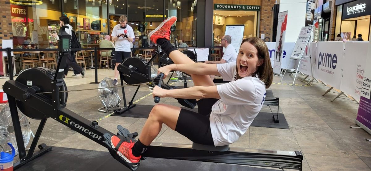 Accountants reaching new heights on treadmills for charity