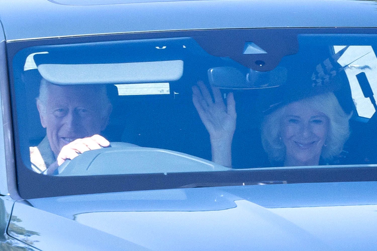 King Charles Drives Queen Camilla to Church After Emotional VJ Day Moment