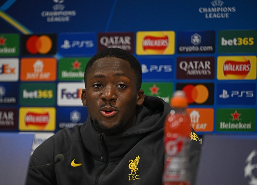 Konate pseaks to the press before the Champions League
