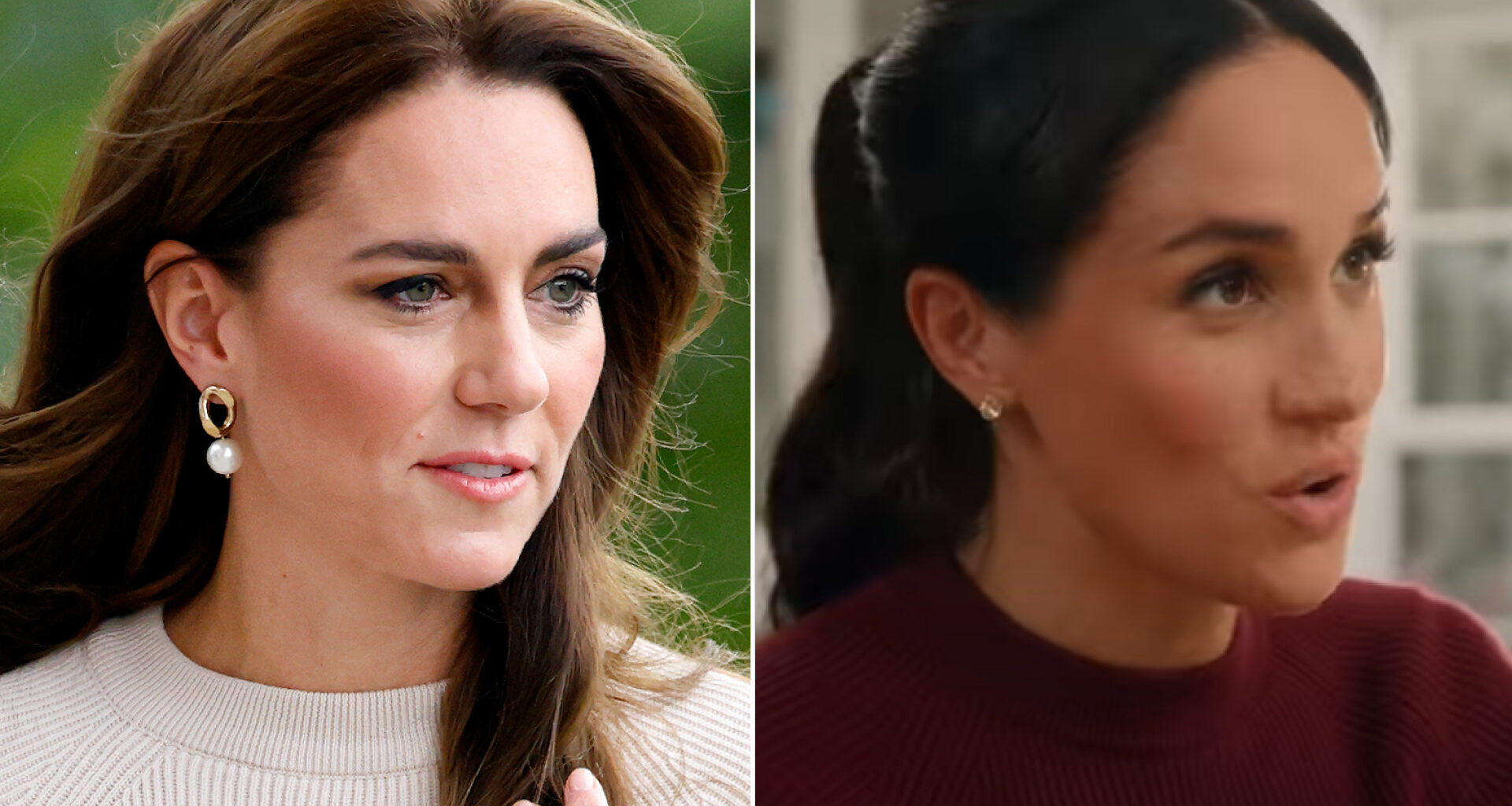 Kate Middleton and Meghan Markle twin in the same Sezane sweater