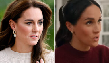 Kate Middleton and Meghan Markle twin in the same Sezane sweater
