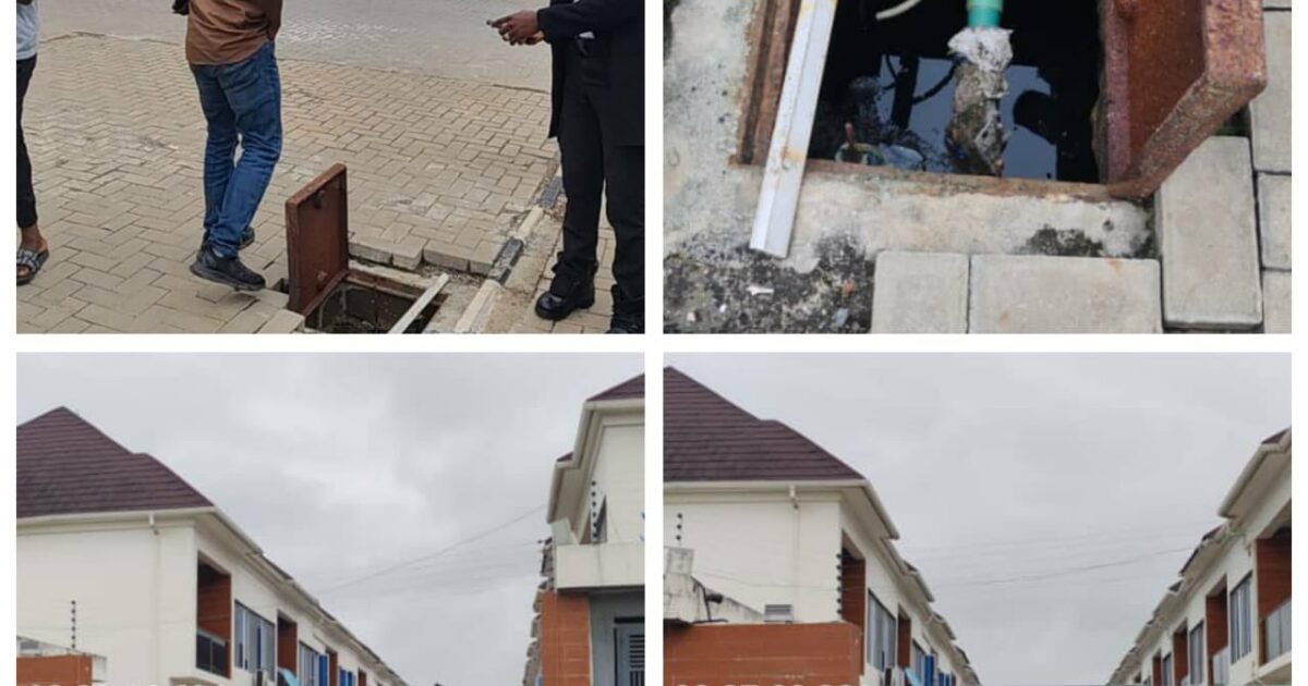 Lagos Seals Lekki Estate Over Sewage Pollution into Drains