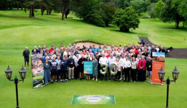 Housing developer tees off for 30th time to raise £14,550 for Welsh charities
