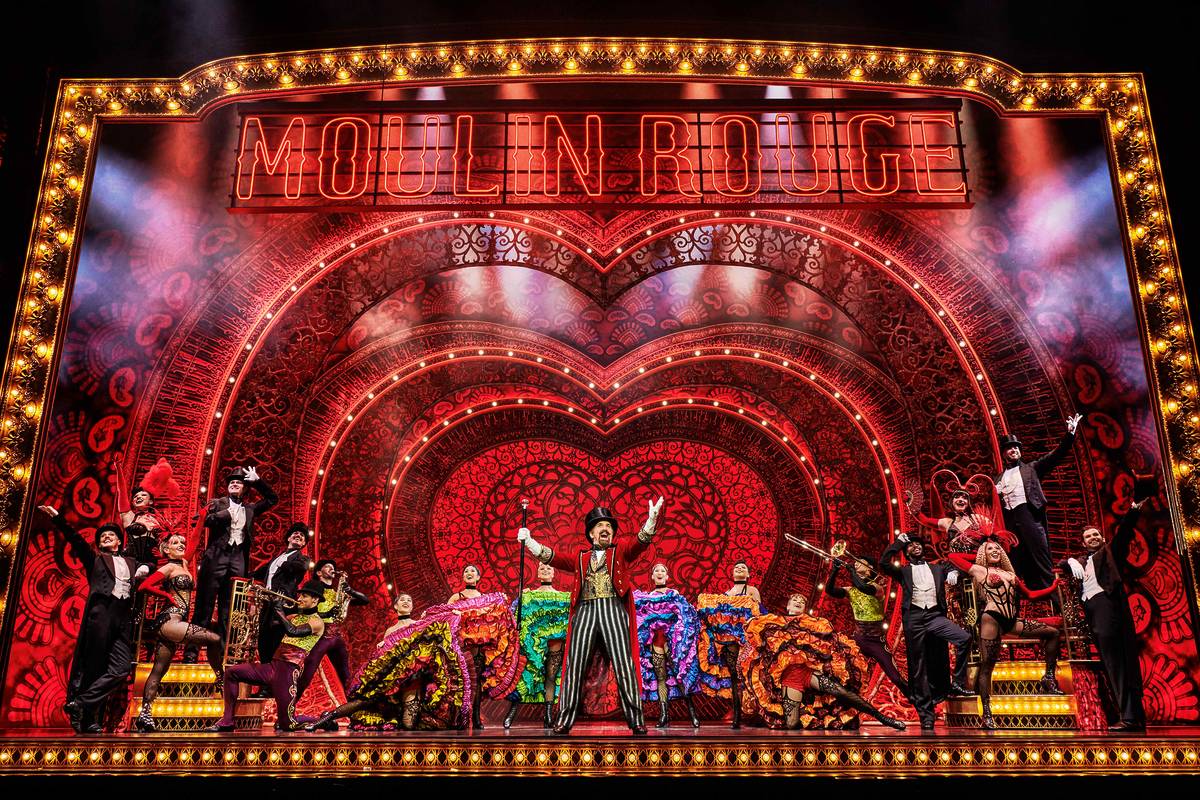 Moulin Rouge! The Musical At Palace Theatre, Manchester