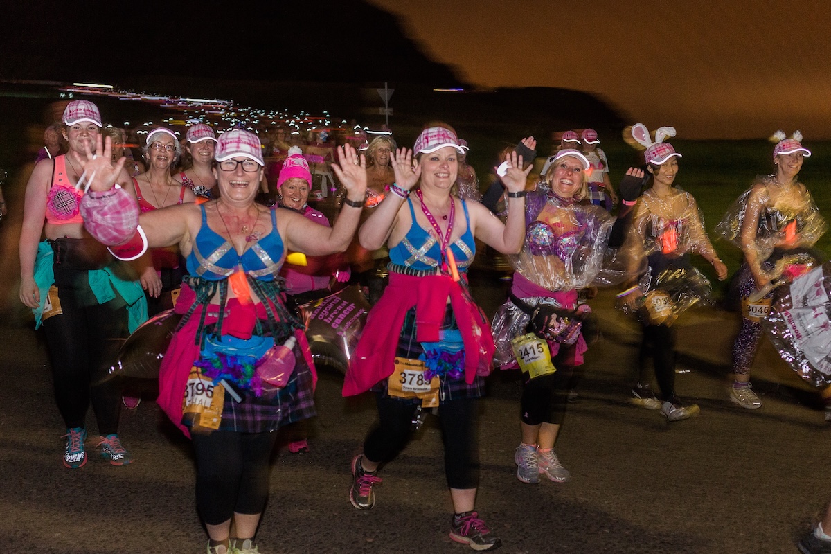 Taking on the Moonwalk Scotland challenge