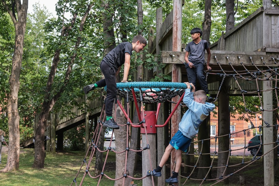 The ageing playground keeping knife crime away from Manchester