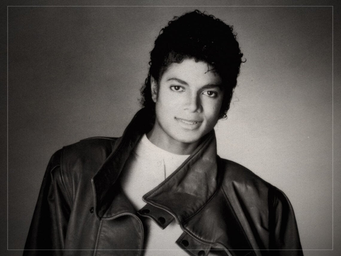 Michael Jackson in a press photo dated to 1983