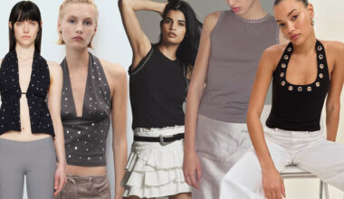 The Studded-Grommet-Top Trend Has Taken Over Spain