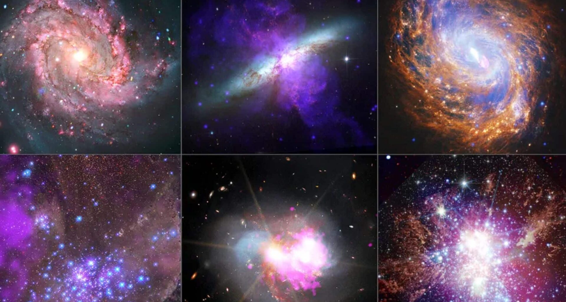 Nasa's Chandra Telescope Reveals Stunning X Ray Views Of Black Holes And Star Clusters