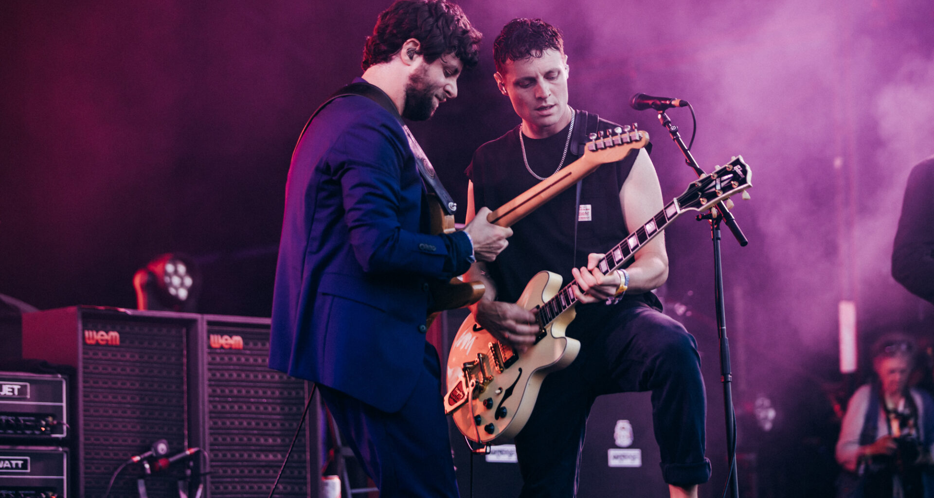 Watch The Maccabees bring out Jamie T for 'Marks To Prove It' and 'Sticks 'N' Stones' at All Points East headline gig