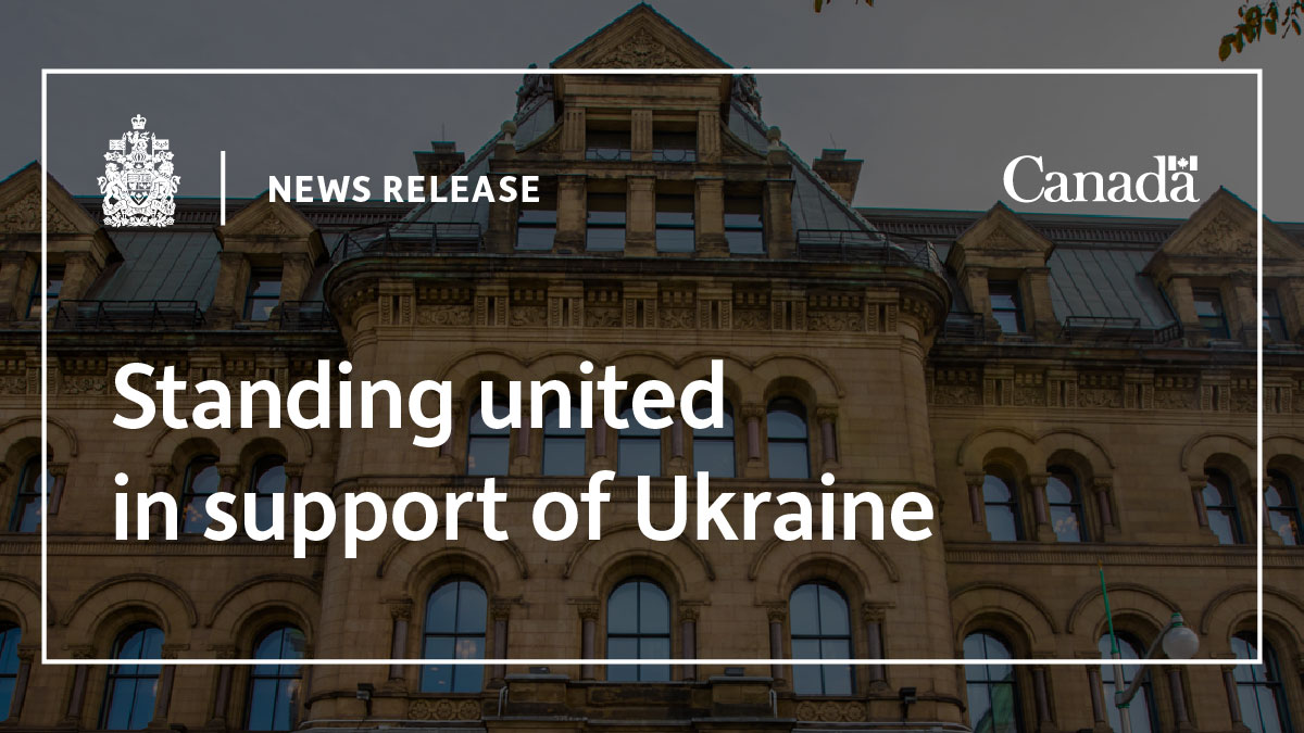 Standing united in support of Ukraine