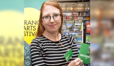 Real Life: Children’s author Claire Mabey at Edinburgh book festival after award-winning debut