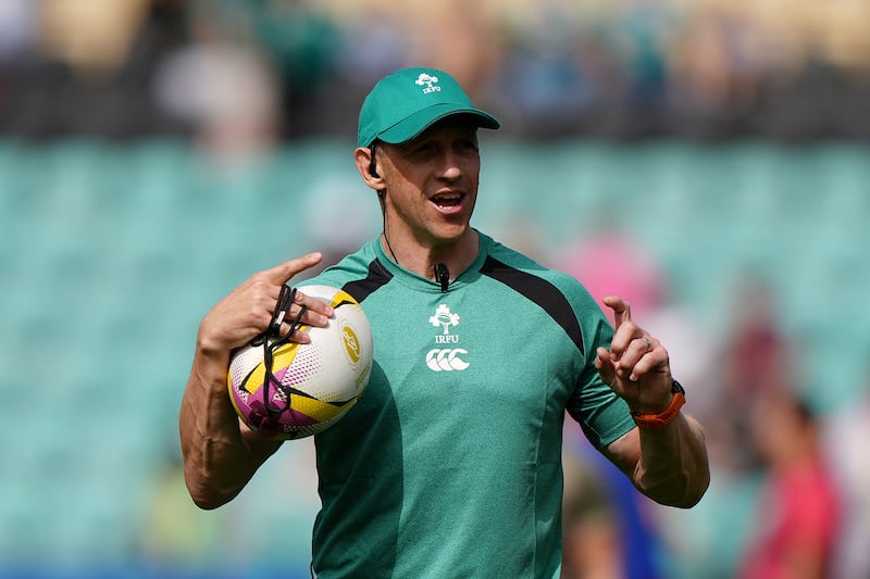 Ireland head coach Scott Bemand