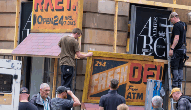 Glasgow gets fresh American makeover ahead of major filming