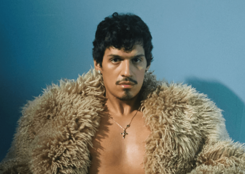 Omar Apollo on his album God Said No. Album artwork courtesy of Warner Records