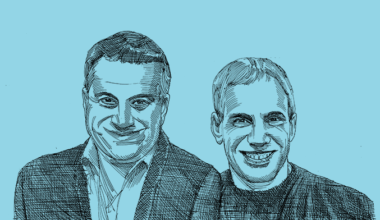 Uri Levine and Pasha Romanovski illustration: Gil Gibli