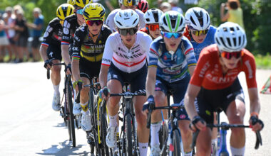 CHAMBERY, FRANCE - AUGUST 01: Pauline Ferrand-Prevot of France and Team Visma