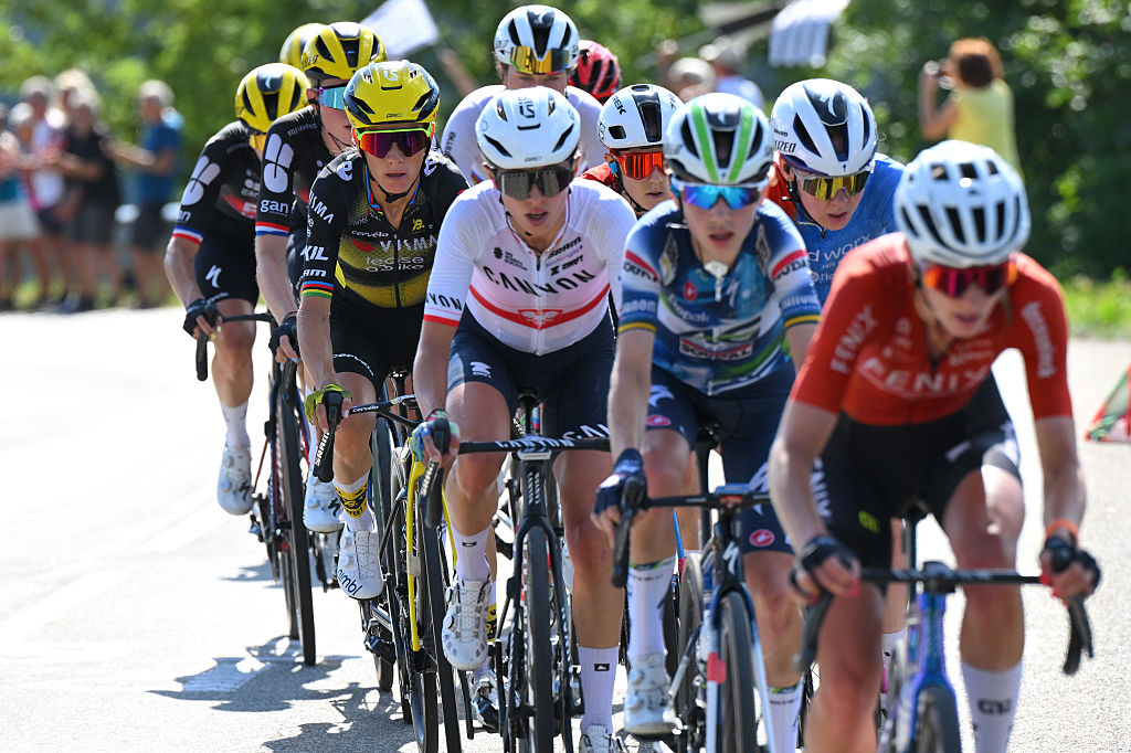 CHAMBERY, FRANCE - AUGUST 01: Pauline Ferrand-Prevot of France and Team Visma