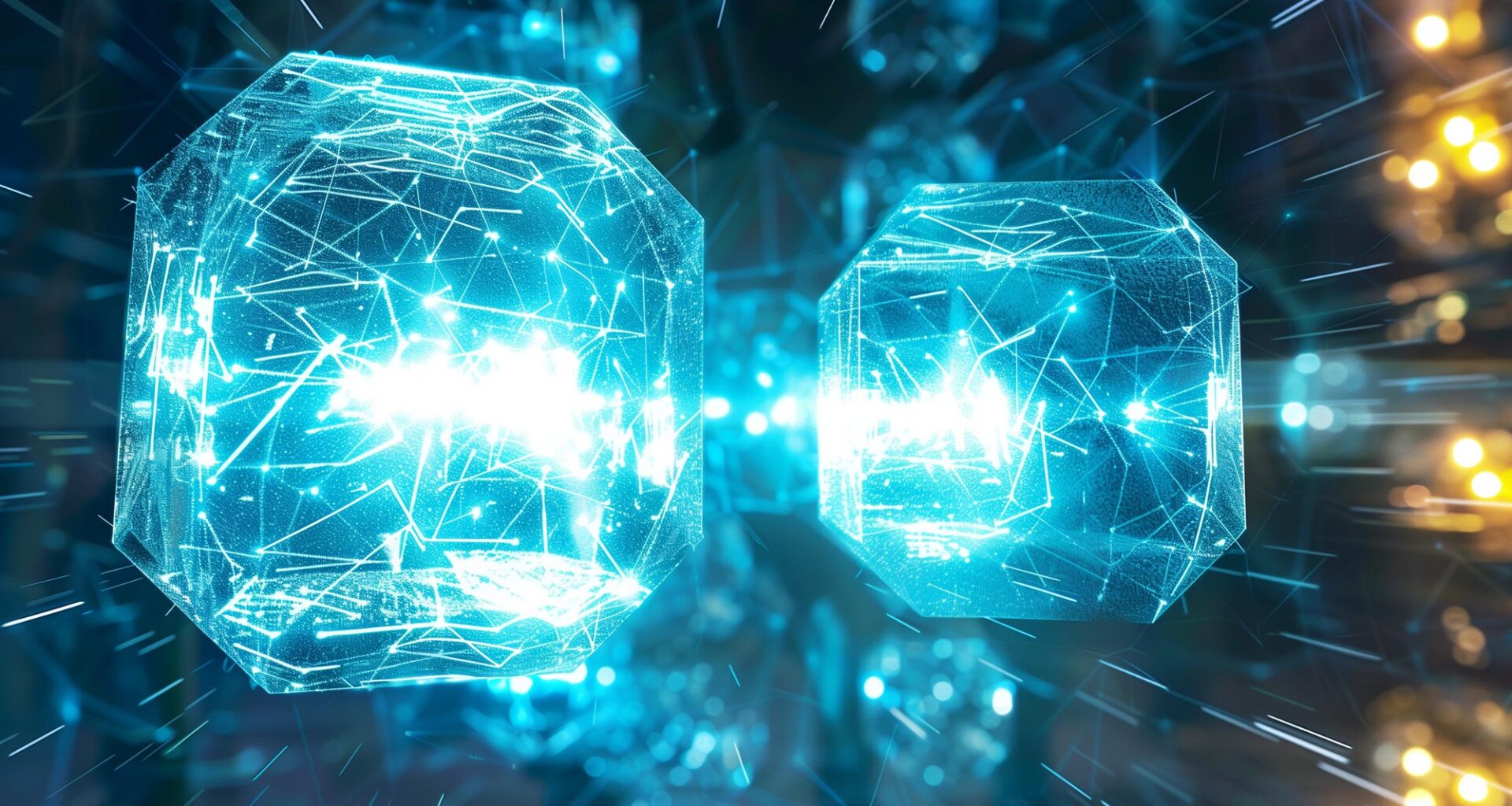 Quantum Computing Qubits Concept